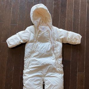 Baby Gap 0-3 mo fleece lined snowsuit